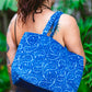 Indigo Block Print Market Bag