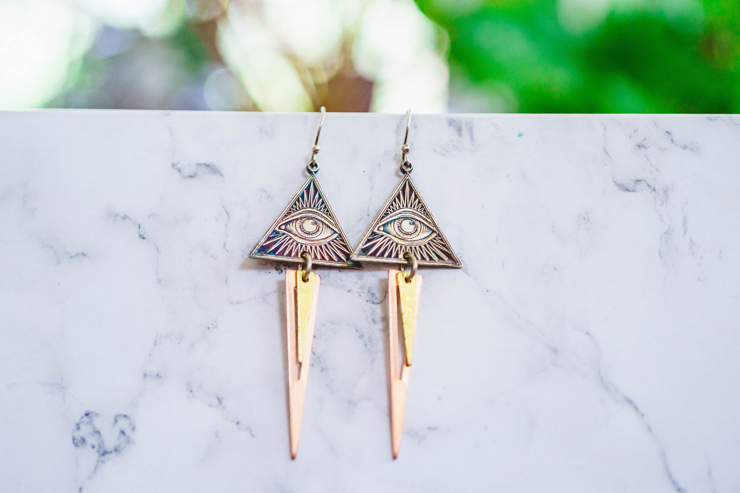 All Seeing Eye Earrings by Carlos Montanaro & Crystal Rivera