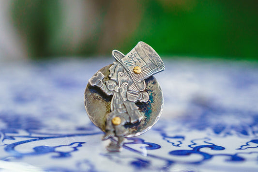 Alice in Wonderland Rings by Carlos Montanaro & Crystal Rivera