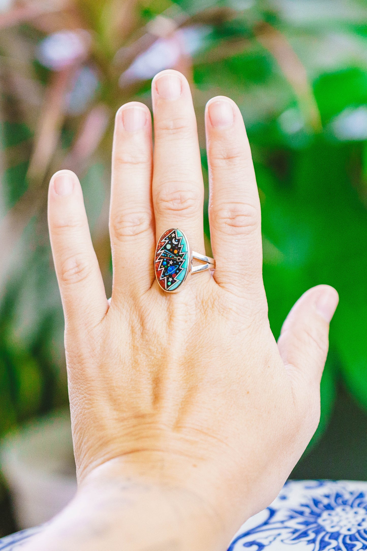 Lightning Bolt Galaxy Rings by David Freeland