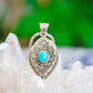 Sterling Silver Special Jayli work Gemstone Pendant