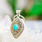 Sterling Silver Special Jayli work Gemstone Pendant