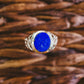 Sterling Silver Celtic Knot Gemstone Rings