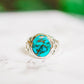 Sterling Silver Celtic Knot Gemstone Rings