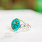 Sterling Silver Celtic Knot Gemstone Rings