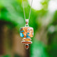 Spiny Oyster Shell Turquoise Pendants