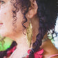 Leather Feather Earrings