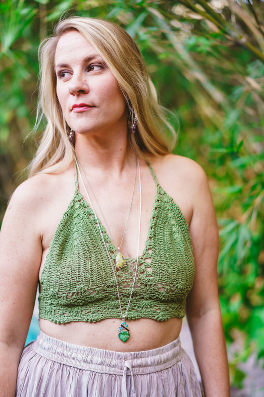 Crochet Tie Bralettes