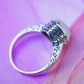 Sterling Silver Moonstone Royal Ring