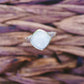Sterling Silver Moonstone Royal Ring