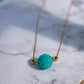 Turquoise Longevity Gold Filled Necklace
