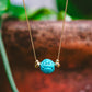 Turquoise Longevity Gold Filled Necklace