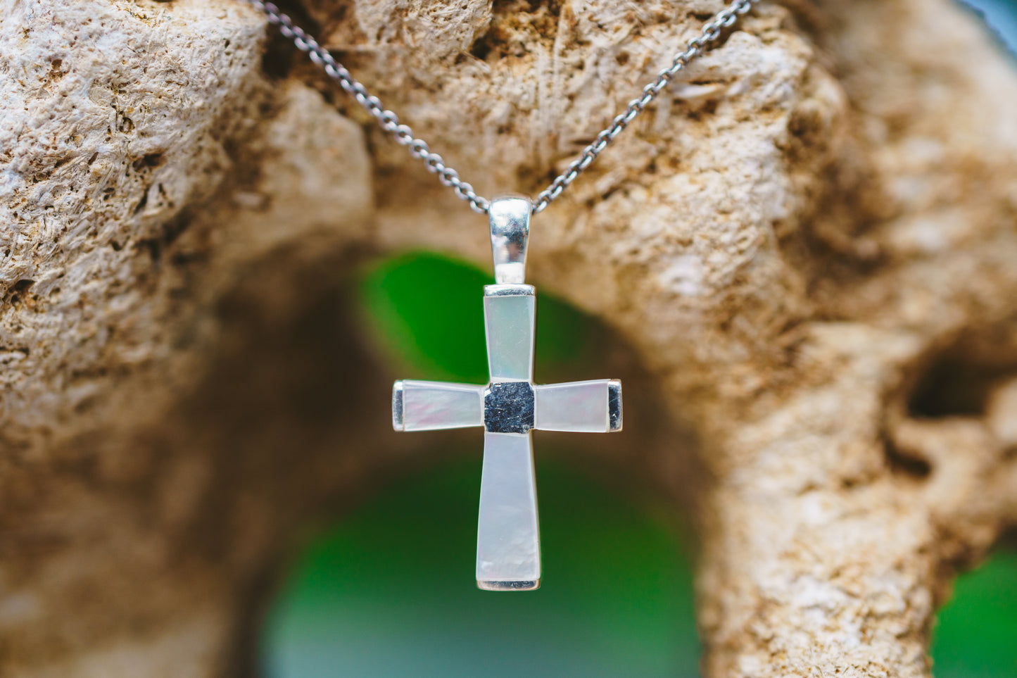 Shell Cross Pendants