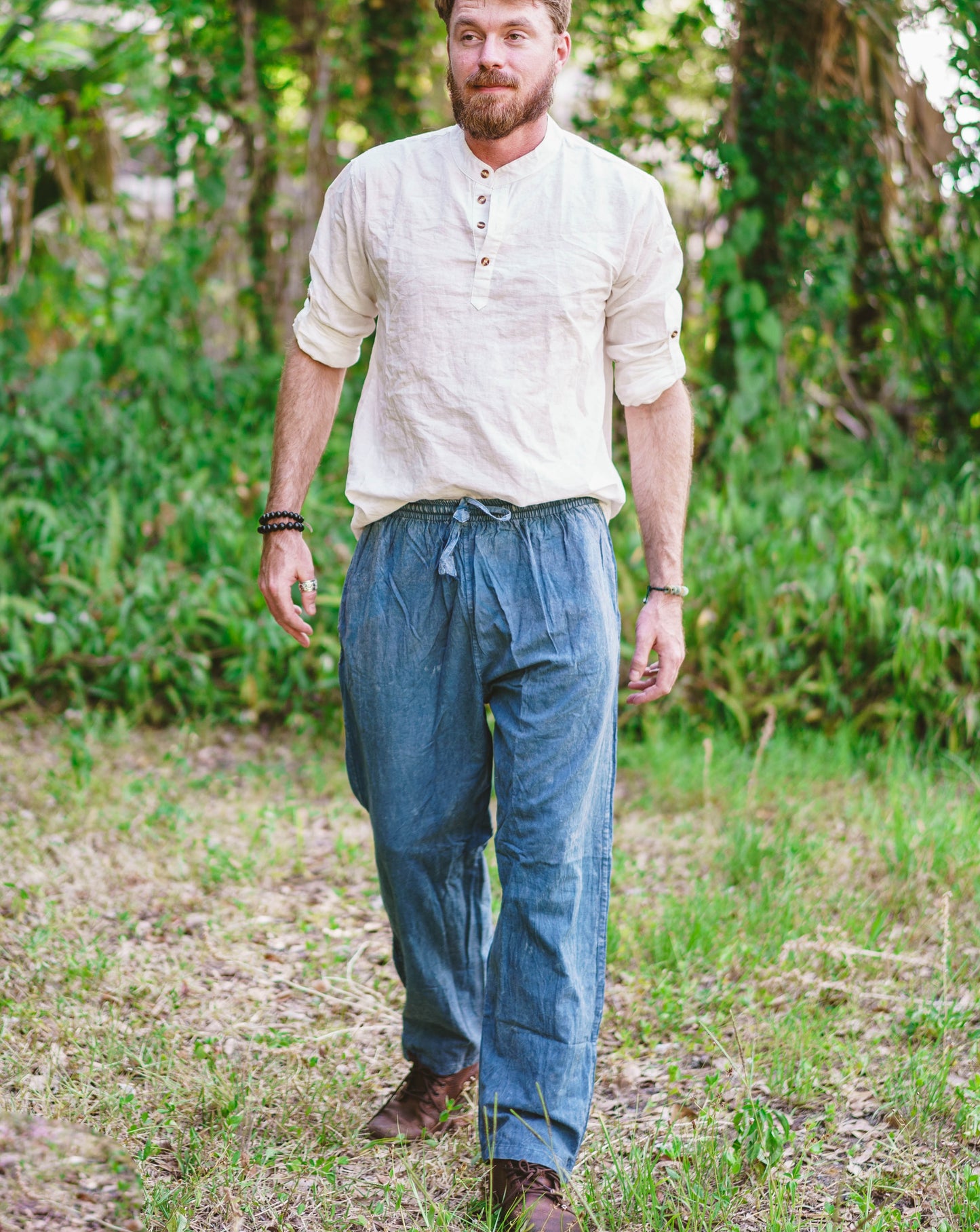 Hemp Drawstring Pants