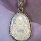 Mother of Pearl Laughing Buddha Pendant