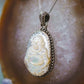 Mother of Pearl Laughing Buddha Pendant