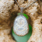 Mother of Pearl Laughing Buddha Pendant