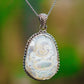 Mother of Pearl Laughing Buddha Pendant
