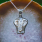 Mother of Pearl Elephant Pendant