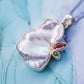Sterling Silver Pearl & Tourmaline Pendants