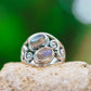 Sterling Silver Labradorite Twist Swirl Rings