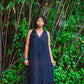 Frayed Cotton Dress