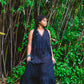 Frayed Cotton Dress