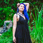 Frayed Braided Cotton Dress