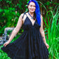Frayed Braided Cotton Dress