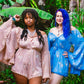Golden Peacock Frill Romper