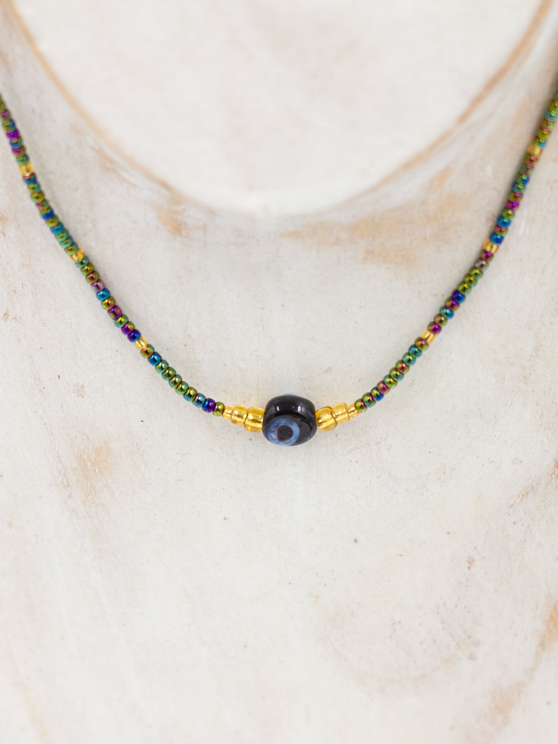 Beaded Evil Eye Necklaces