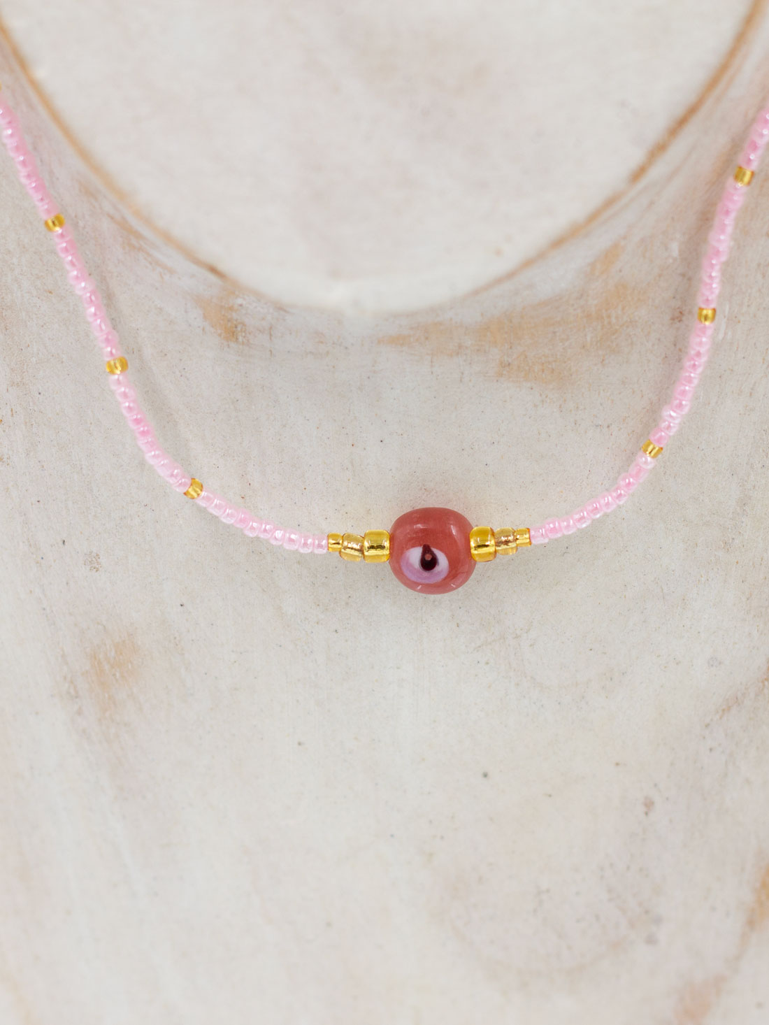 Beaded Evil Eye Necklaces