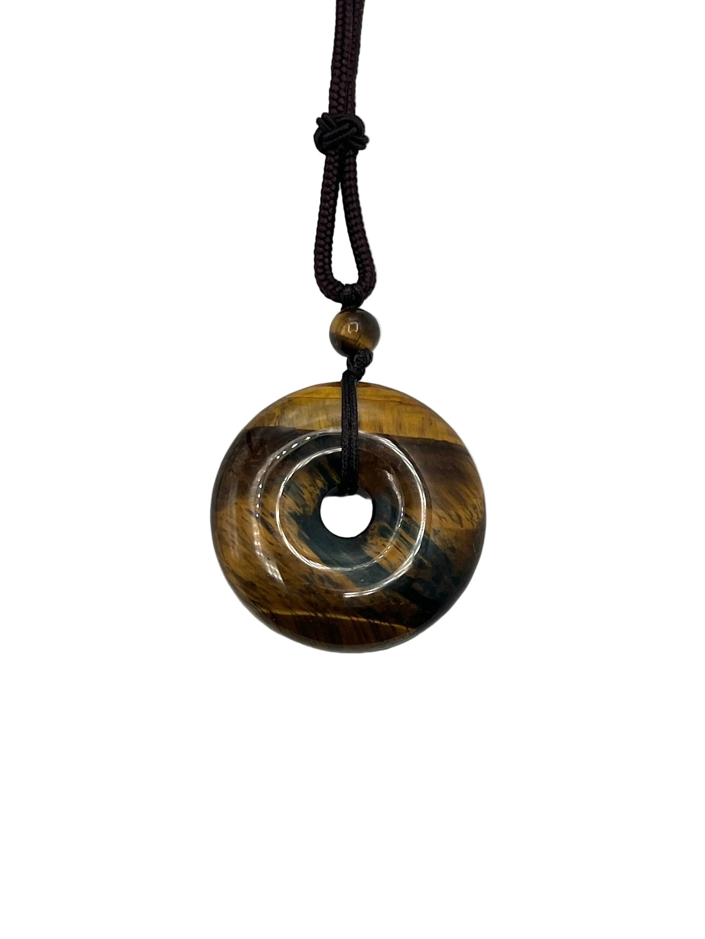 Tigers Eye Coin Necklaces
