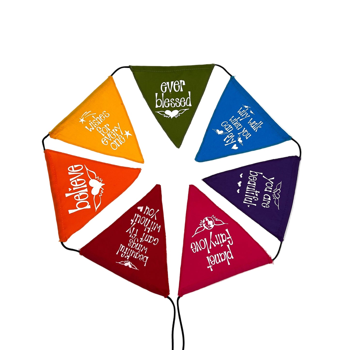 Inspiring Pennant Prayer Flags