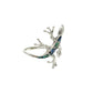 Sterling Silver Shell Lizard Ring