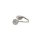 Leaf Moonstone Ring