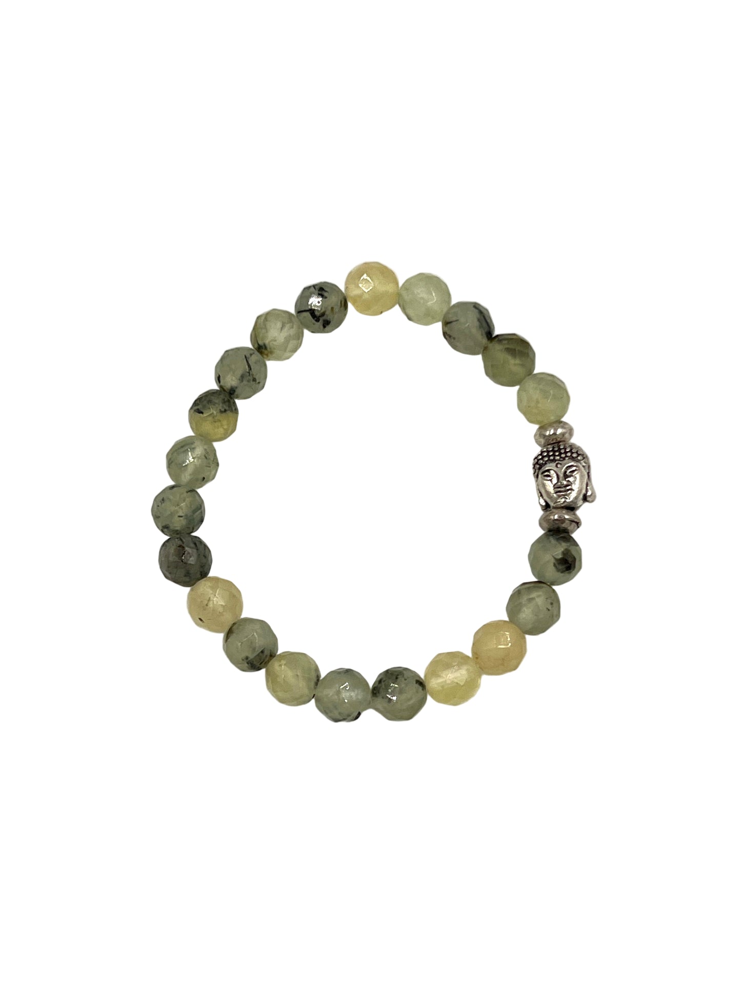 Prehnite & Epidote Stretchy Bracelets
