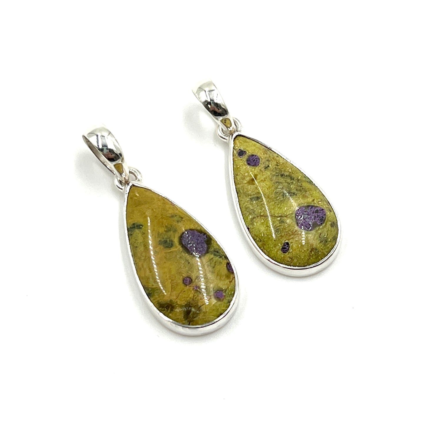 Atlantisite Teardrop Pendants