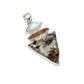 Silver Astrophyllite & Gemstone Pendants