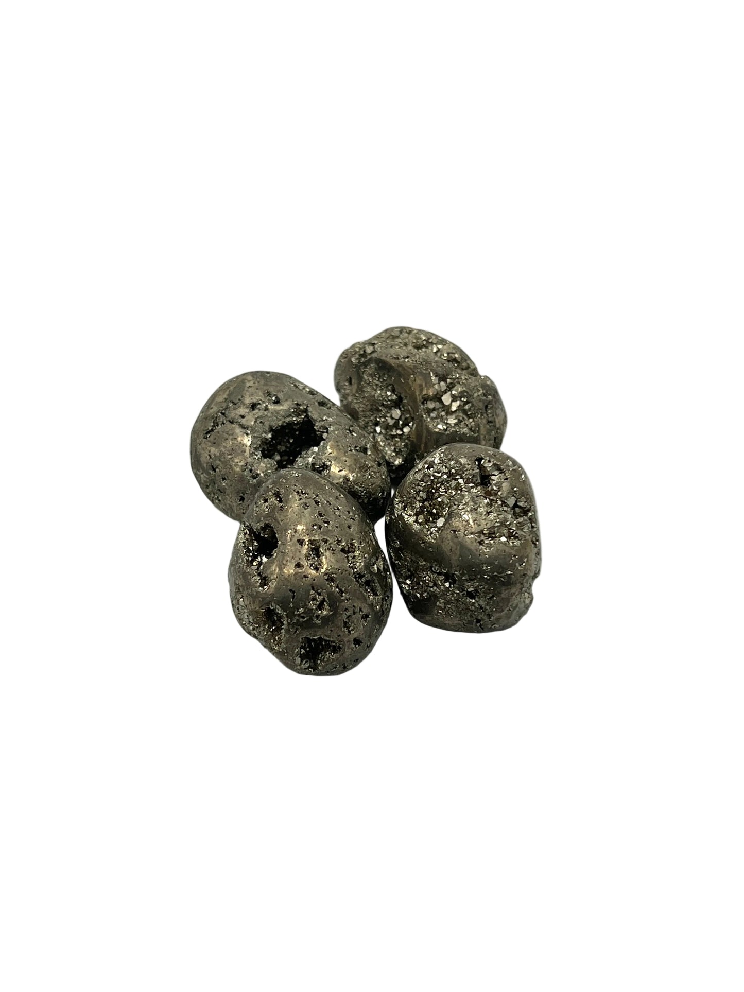 Pyrite Druzy Tumbles