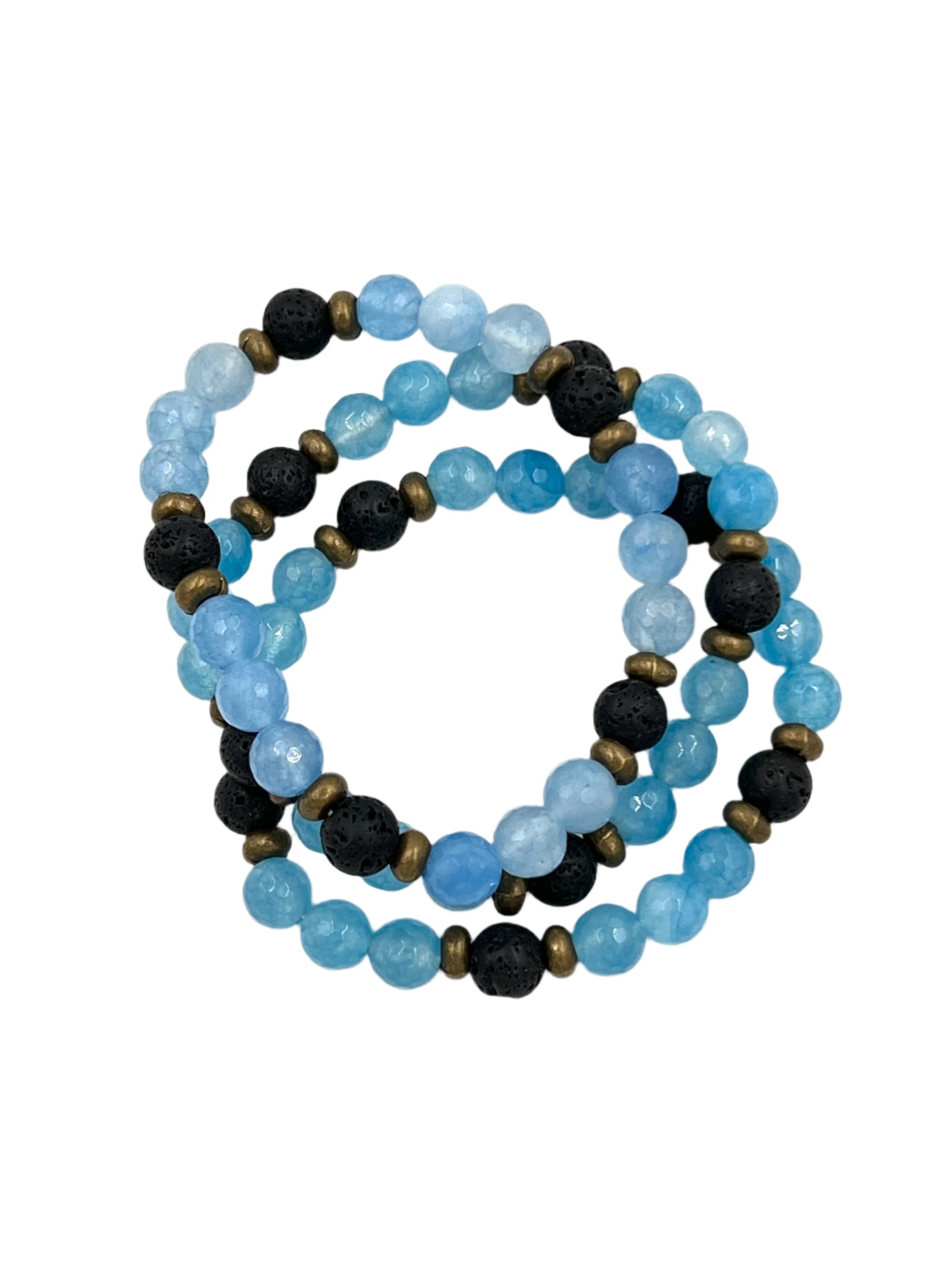 Blue Agate Bracelets