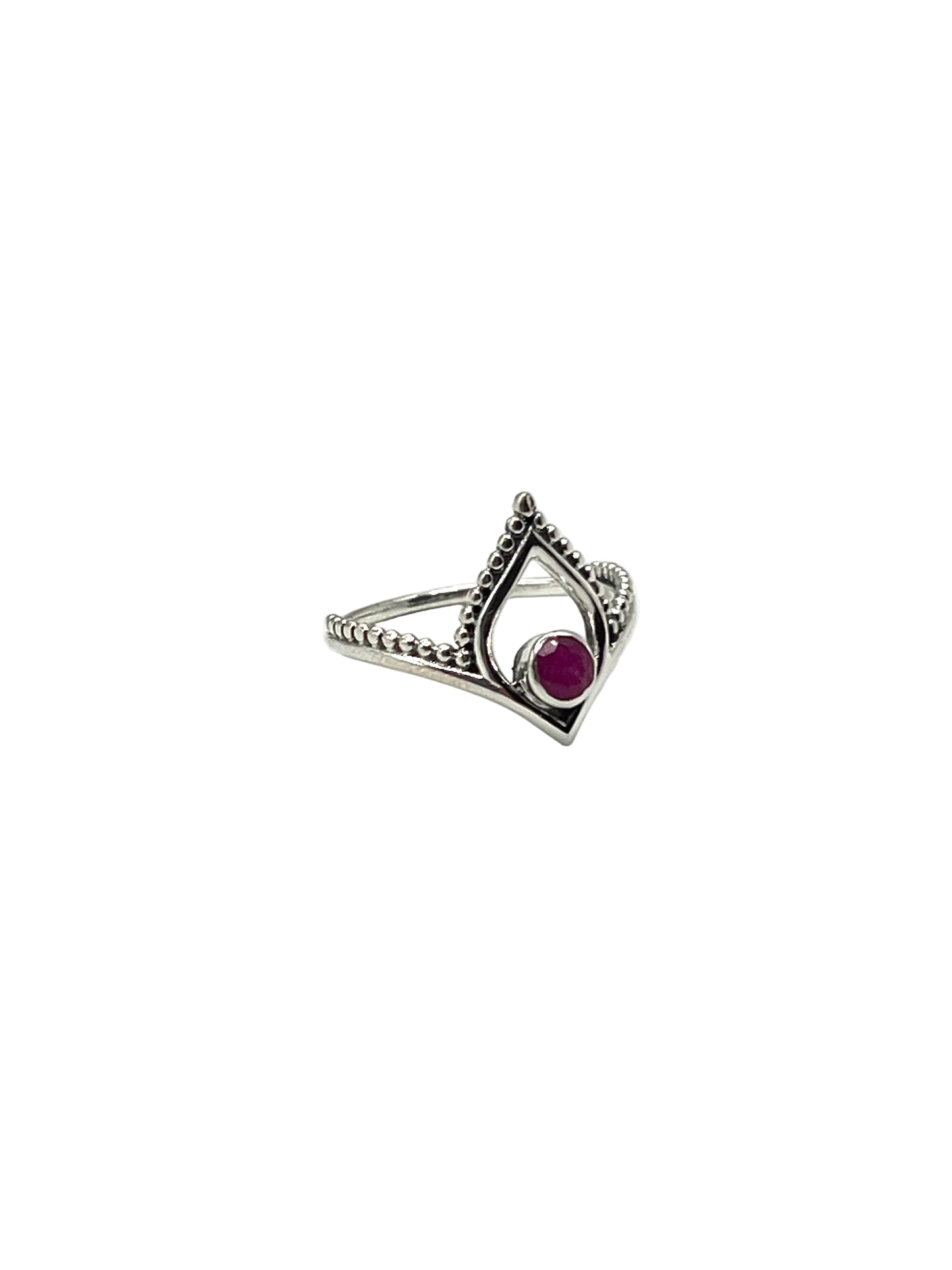 Crown Gemstone Rings