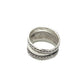 Sterling Silver Simple Thick Braided Ring