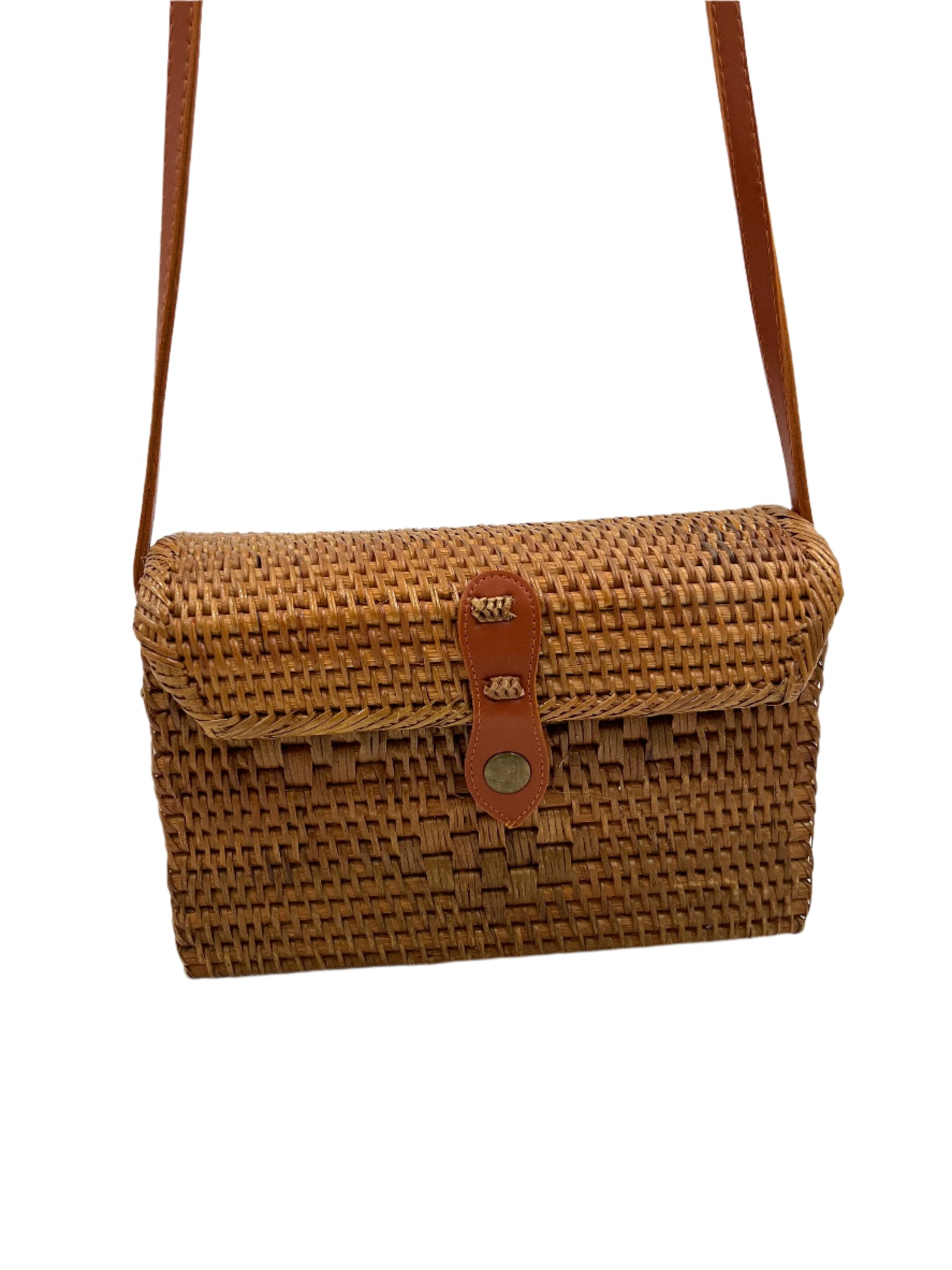 Hand Woven Ada Grass Rectangle Bag