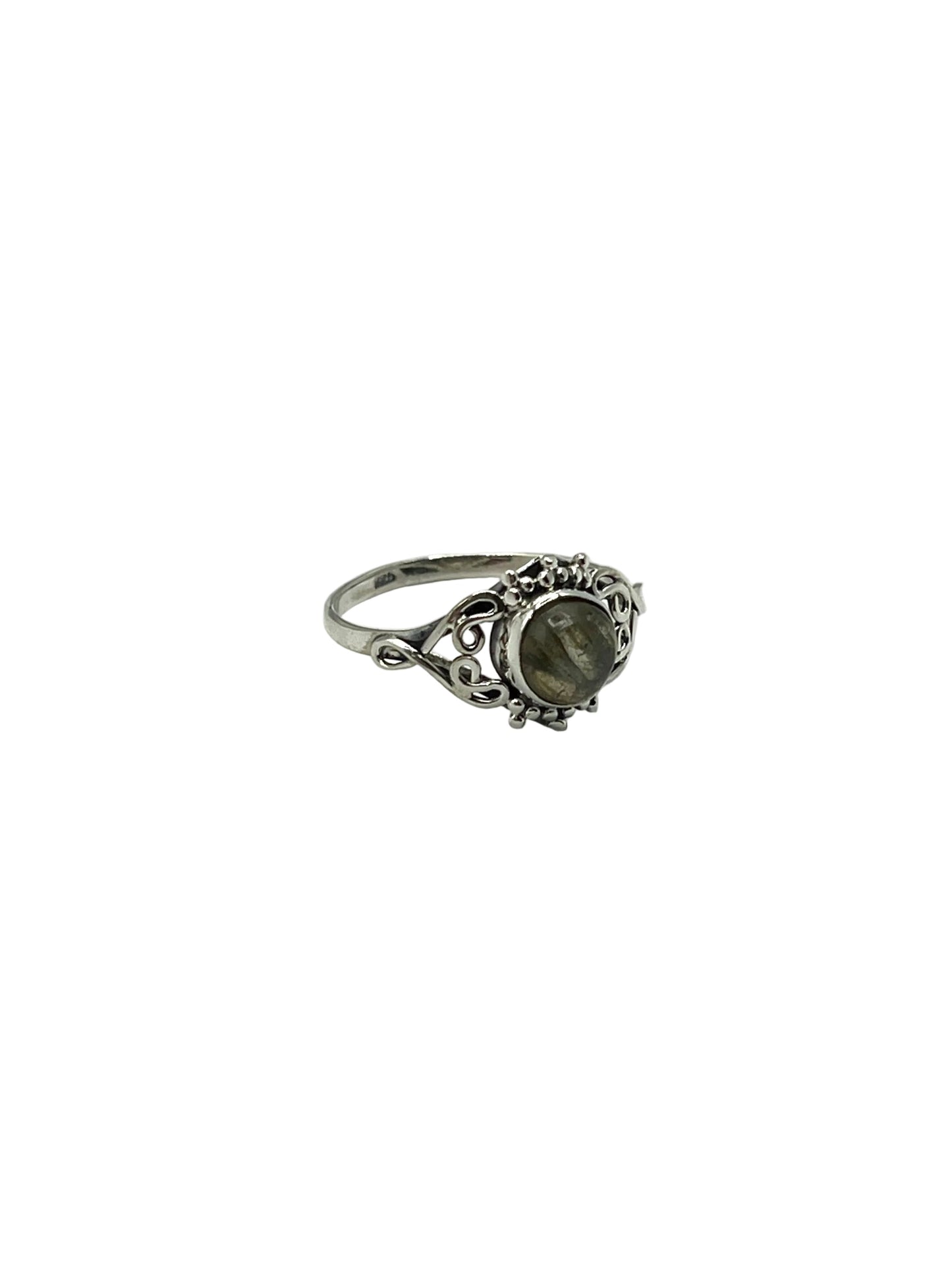Swirl Filigree Gemstone Rings