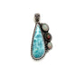 Sterling Silver Larimar & Triple Opal Pendants