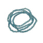 Faceted Blue Topaz Beaded Bracelet