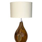 Teak Drop Table Lamp