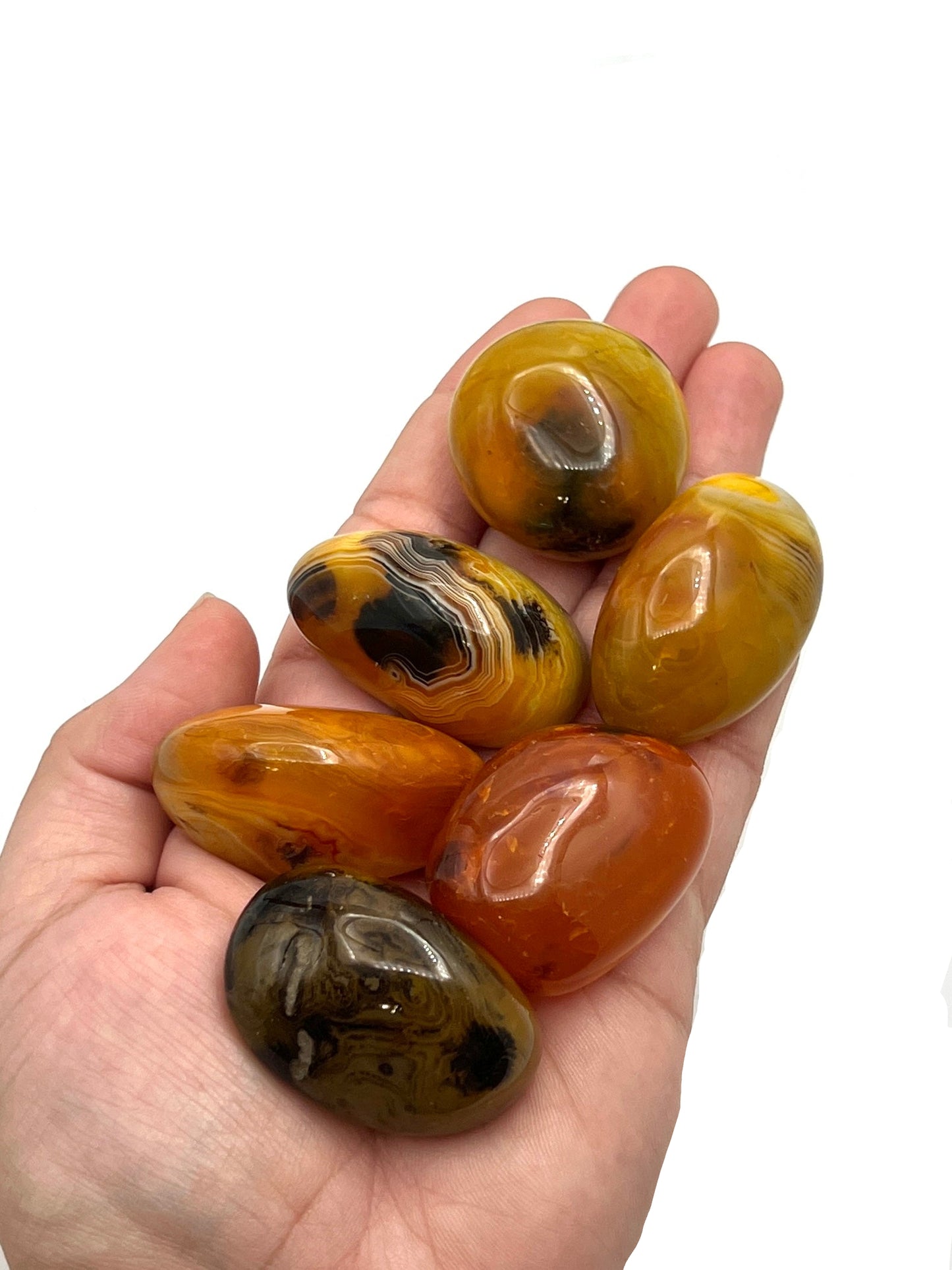 Bumblebee Agate Tumbles