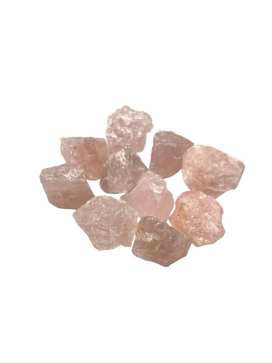Small Raw Rose Quartz Chunks